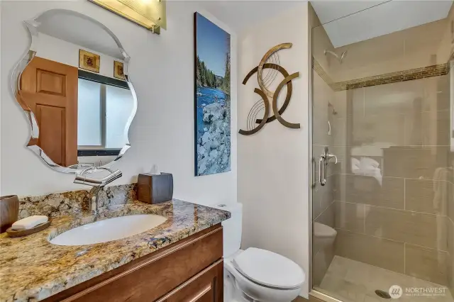 Primary suite bathroom