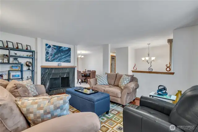 Upstairs living room