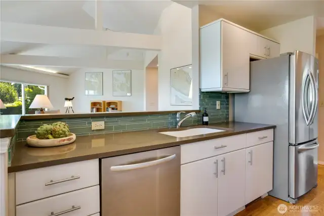 The kitchen is the HUB of the house!