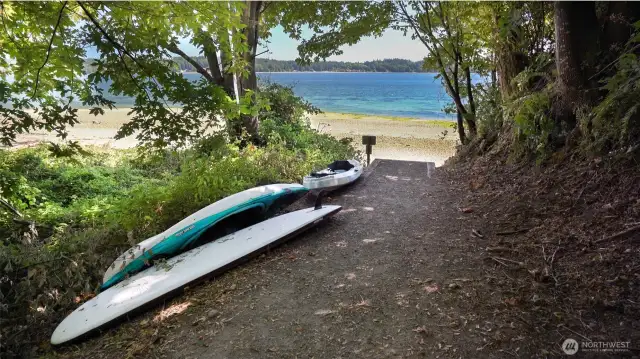 Private Beach Rights Access to Henderson Bay!