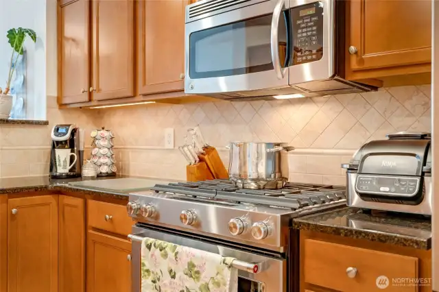 Stainless appliances