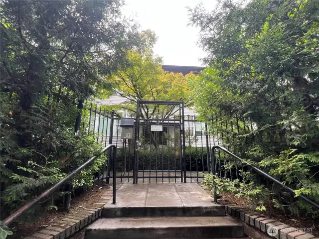 Secure gated entry