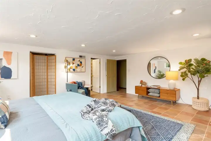 Lower Level 3rd Bedroom with additional separate entrance