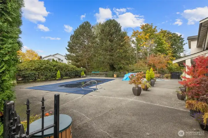 Outdoor pool, hot tub, cabana, Bluegrass has a lot of great amenities on site for the very low low dues of $375 a month.