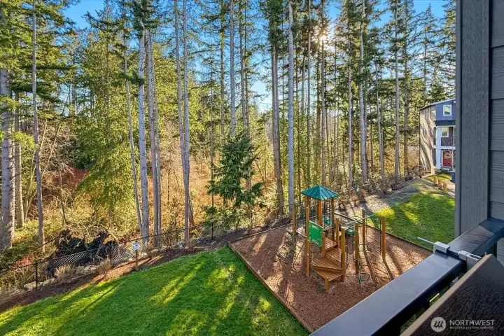 The view from your private balcony.