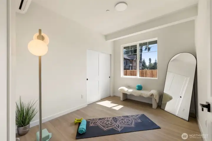 Interior photos of model unit.