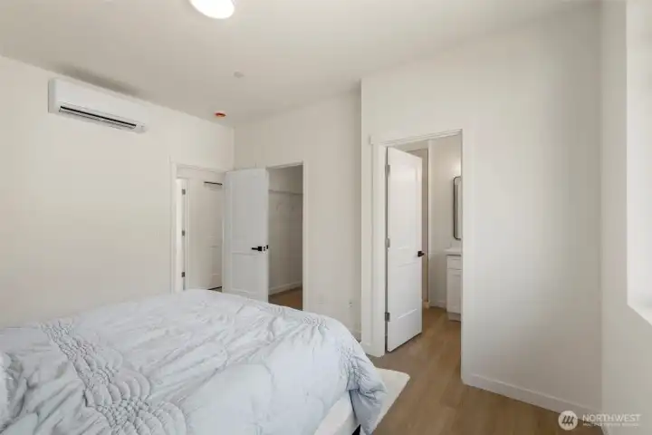 Interior photos of model unit.
