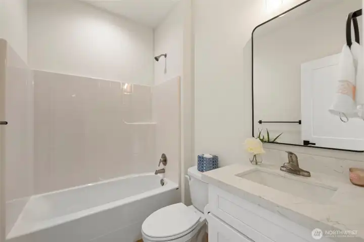 Interior photos of model unit.