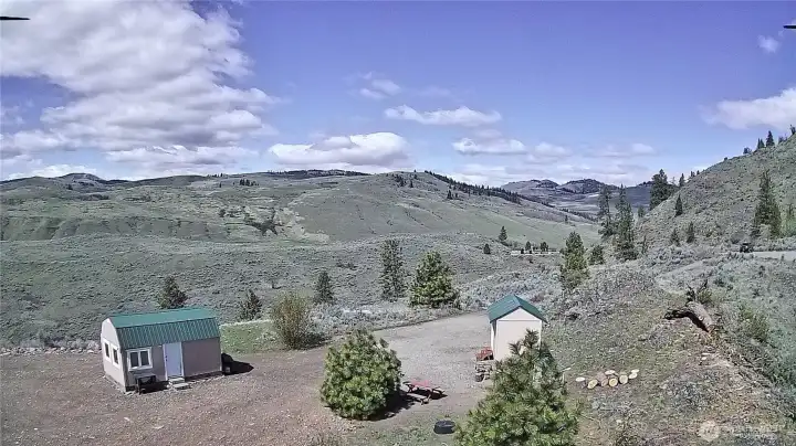 Aerial photo looking North