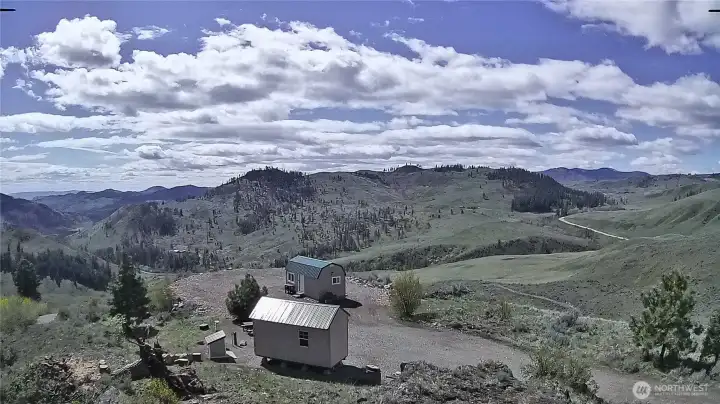 Aerial photo looking SW