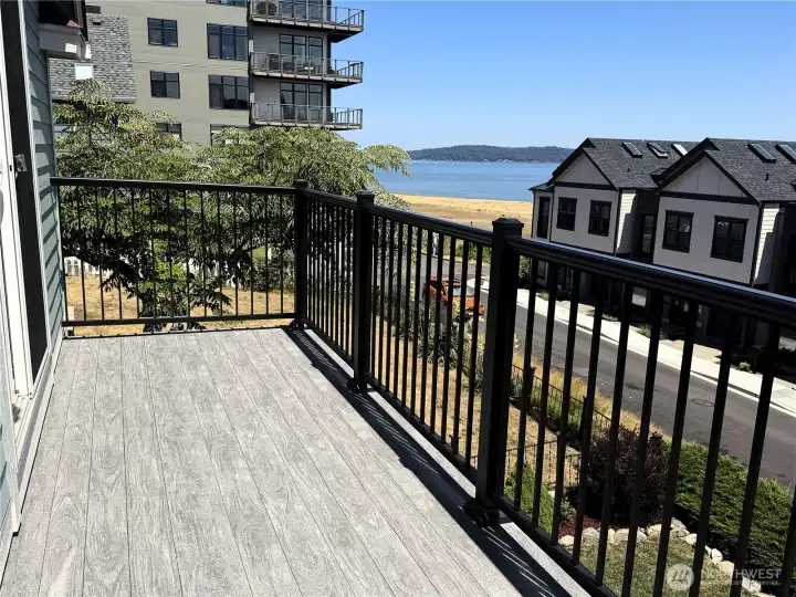 Deck off upper level Deck off upper level