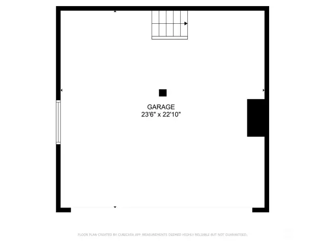 Very large oversize garage room for two cars and more!