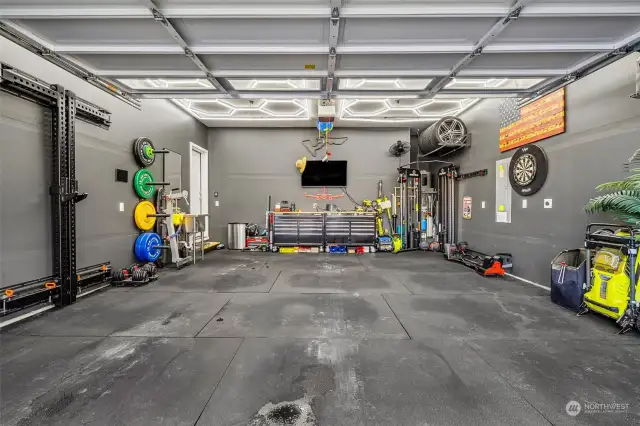 Finished Garage