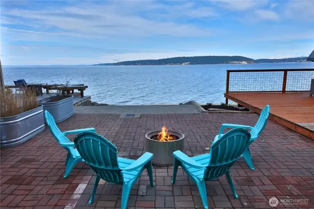 Perfect spot to watch the whales swim by