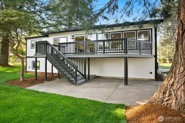 beautiful new Trex Deck