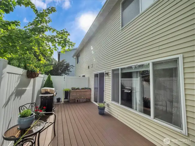 Trex deck
