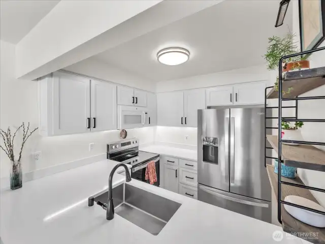 Updated kitchen.