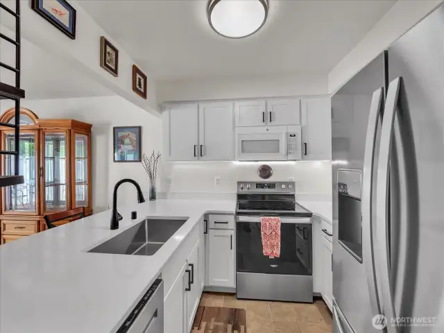 Updated Kitchen. Different angle