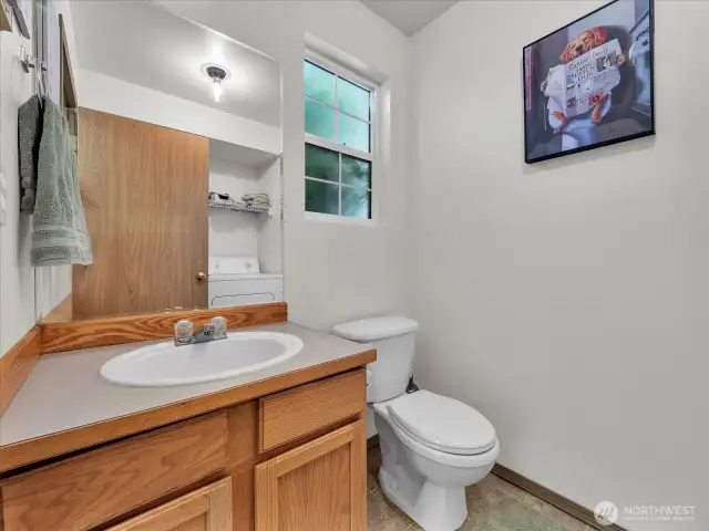 Half Bath downstairs