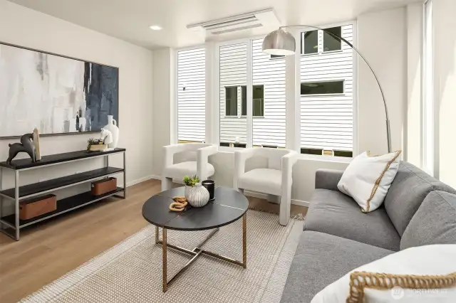 Photos from model home 923-A with similar floor plan.