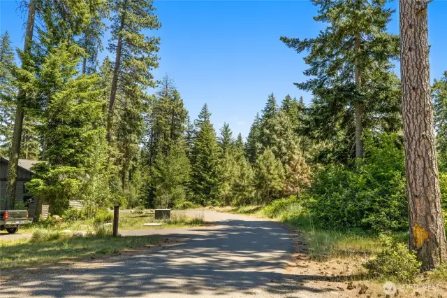 Access Tract leading to property
