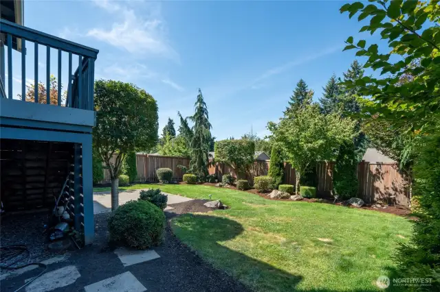 Lots of room for outdoor activities here!