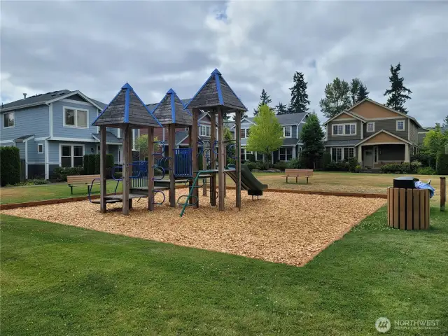 Playground down the street from the house.