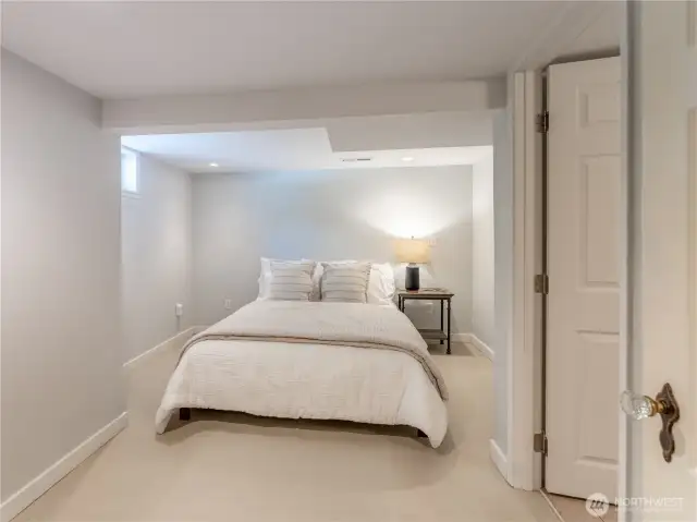 Basement suite (non-egress window)