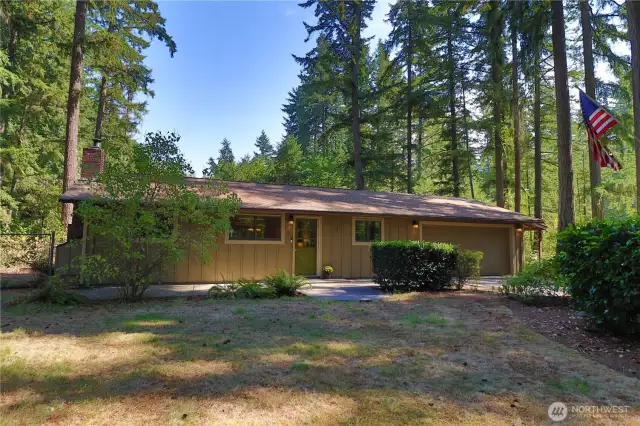 Your private retreat in the city. Nestled in the trees on a large 29,570 sq ft lot.