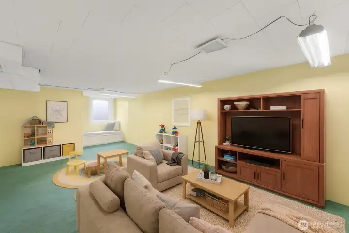 This photo is AI showing one of the many possibilities of this space.