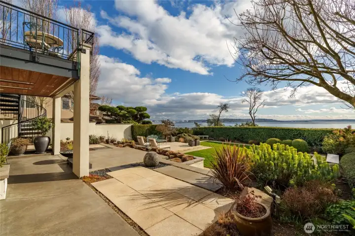 As one steps out family room doors- this is your view...