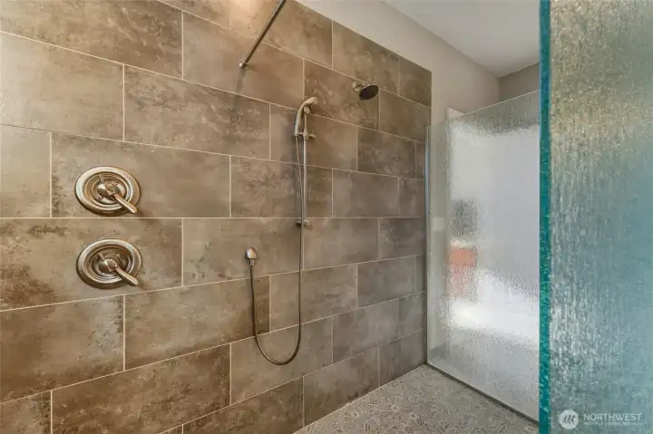 Master bath shower