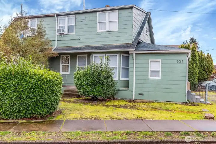 North Side of Property