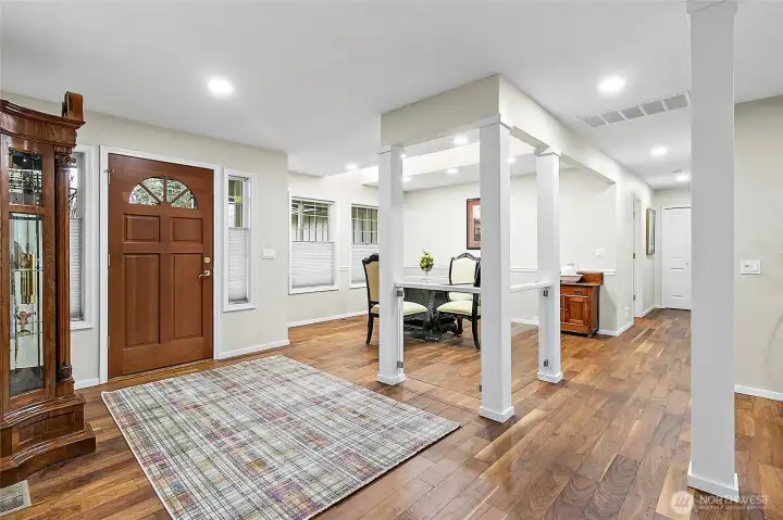 Entryway Formal Dining Area View