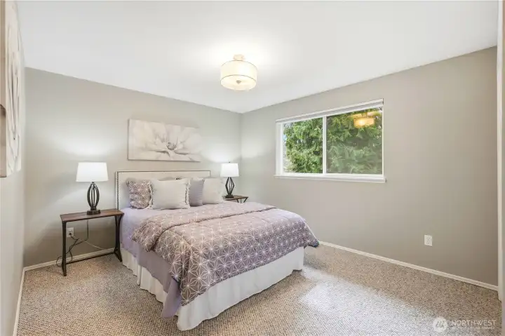 Bedroom number 2 on main level.