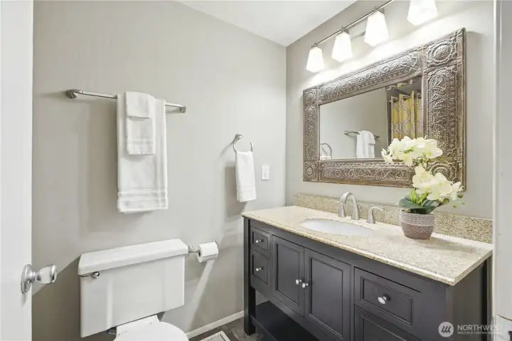 Main level bathroom.