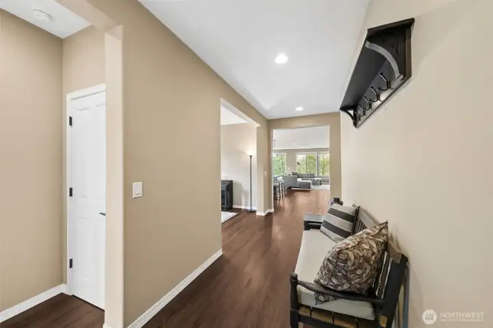 View as you enter your new home.