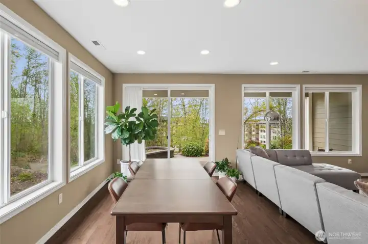 Look at all that natural light!