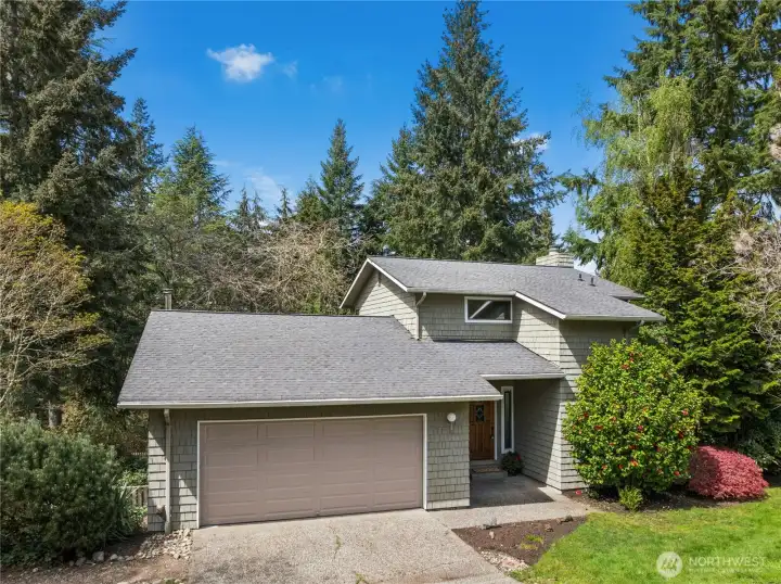 2-car attached garage.