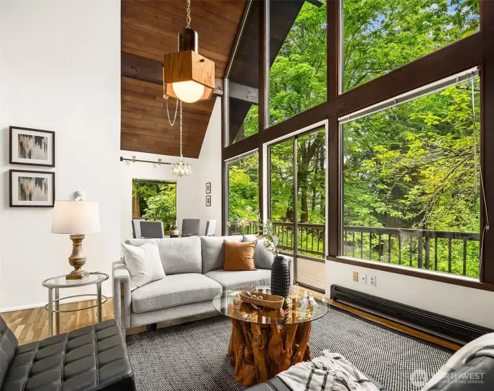 Gather with friends or relax at the end of day and relish the escape to nature.