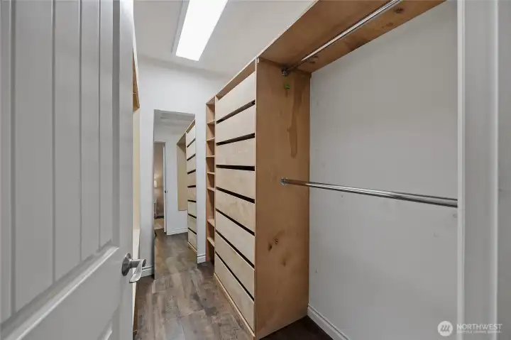 Primary bedroom features a walk in closet. Primary bedroom features a walk in closet.