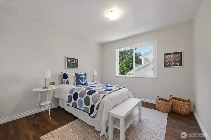 Second bedroom on the main floor. Second bedroom on the main floor.