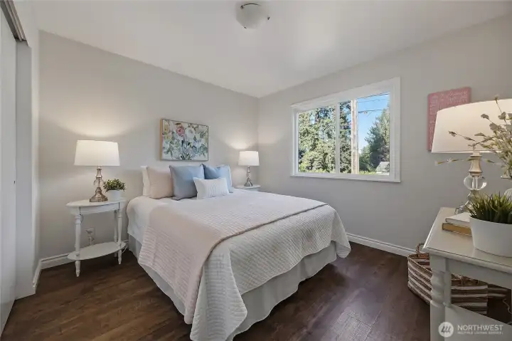 Third bedroom on the main floor. Third bedroom on the main floor.