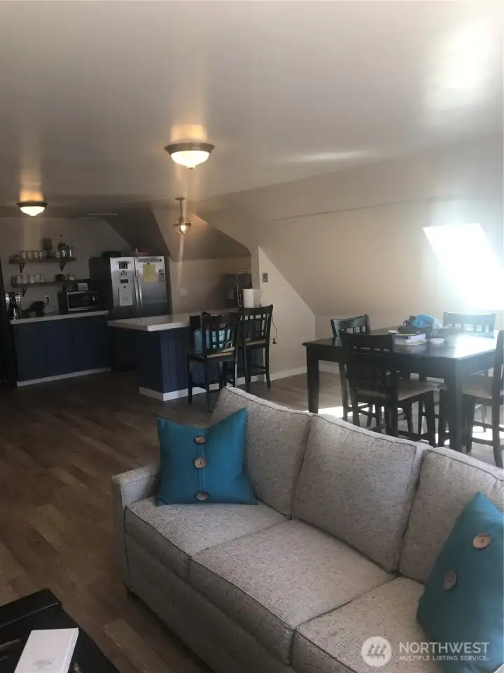 Unit A - Living Room/Dining/Kitchen