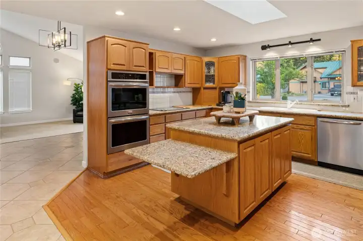 Double ovens make hosting and holiday meals a breeze.