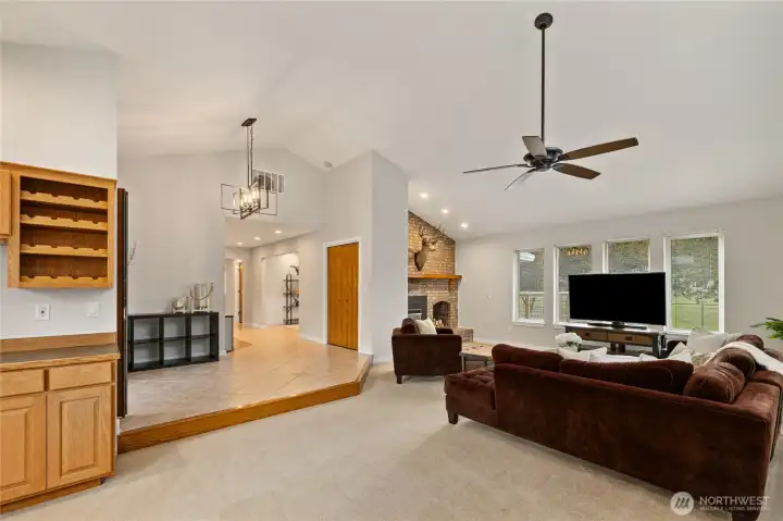 A thoughtful, open layout creates exceptional flow throughout the home, with the kitchen effortlessly connecting to every main living space.