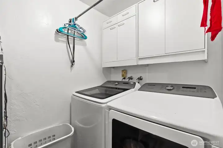 Laundry area. Laundry area.