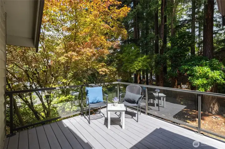 Back deck great place to bbq and entertain. Back deck great place to bbq and entertain.