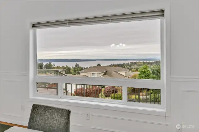 View out of dining room