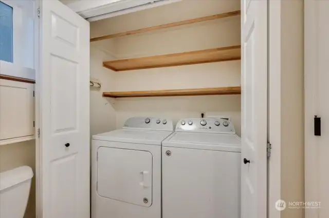 Laundry closet